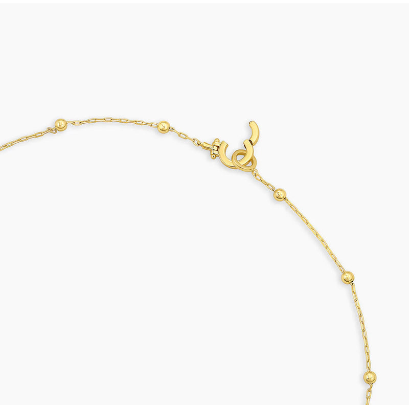 GORJANA NEWPORT CHAIN NECKLACE - GOLD