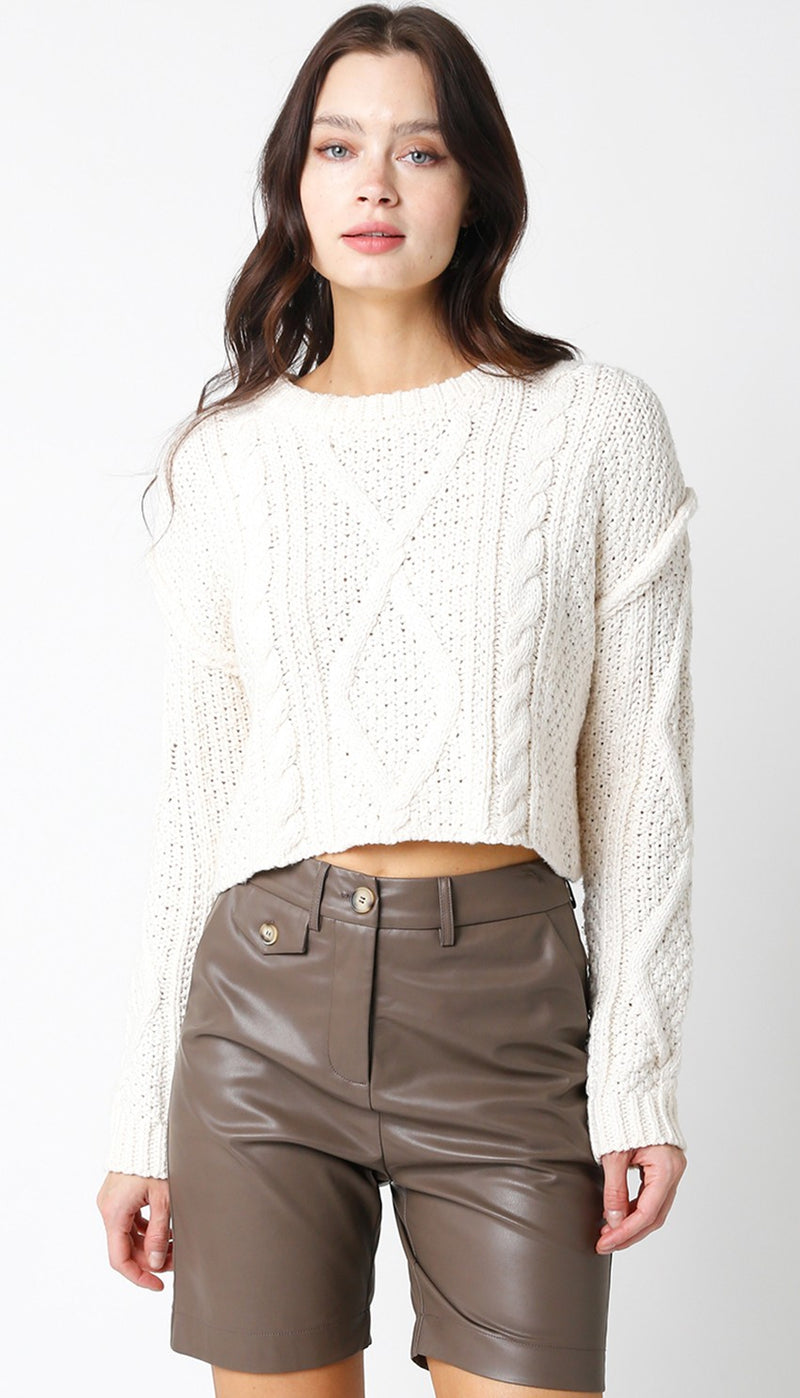 TATIANA SWEATER - CREAM