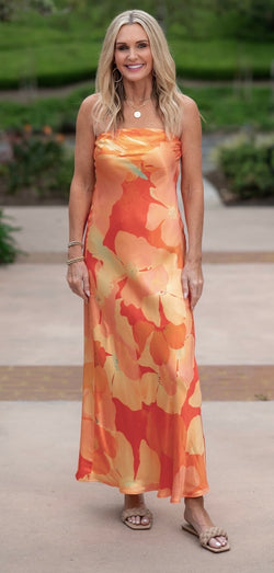L SPACE SPRING IN LOVE DRESS - NATIVE POPPIES