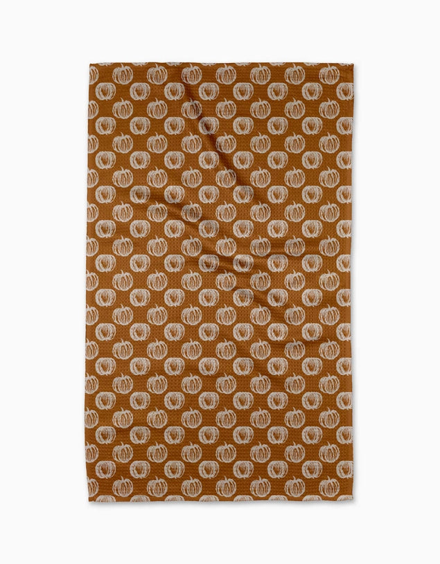GEOMETRY KITCHEN TEA TOWELS - FALL BOUNTY