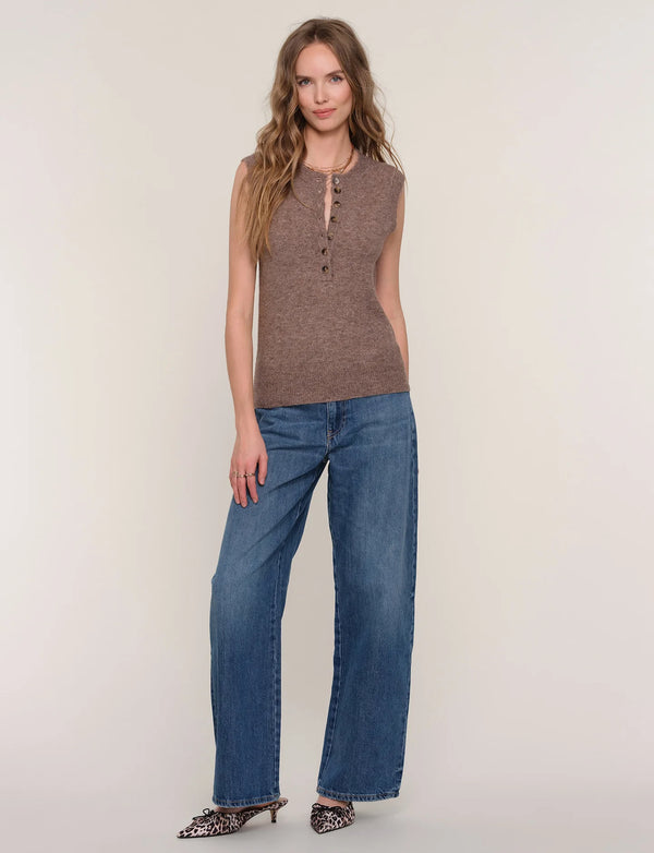 HEARTLOOM BIANCA TOP - TAUPE