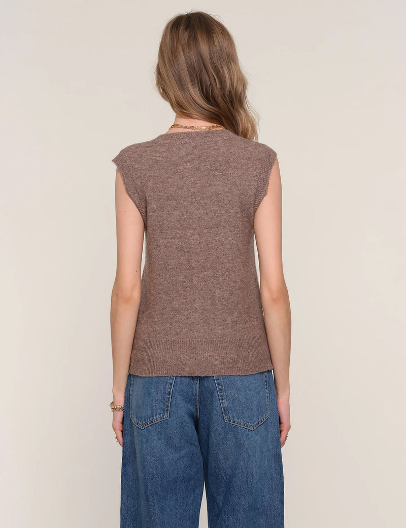 HEARTLOOM BIANCA TOP - TAUPE