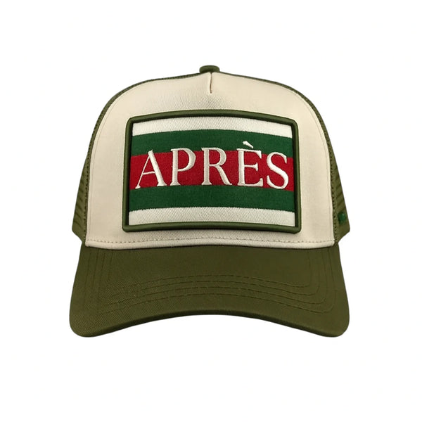SOULBYRD APRES TRUCKER HAT - ARMY