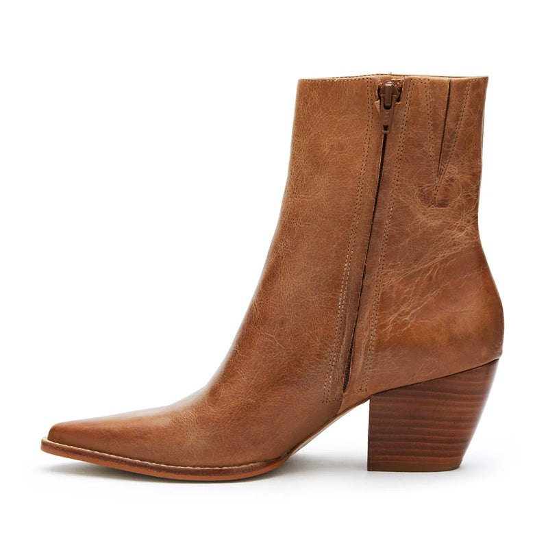 CATY ANKLE BOOT - VINTAGE TAN