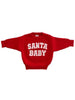 SANTA BABY KNIT SWEATER  - RED