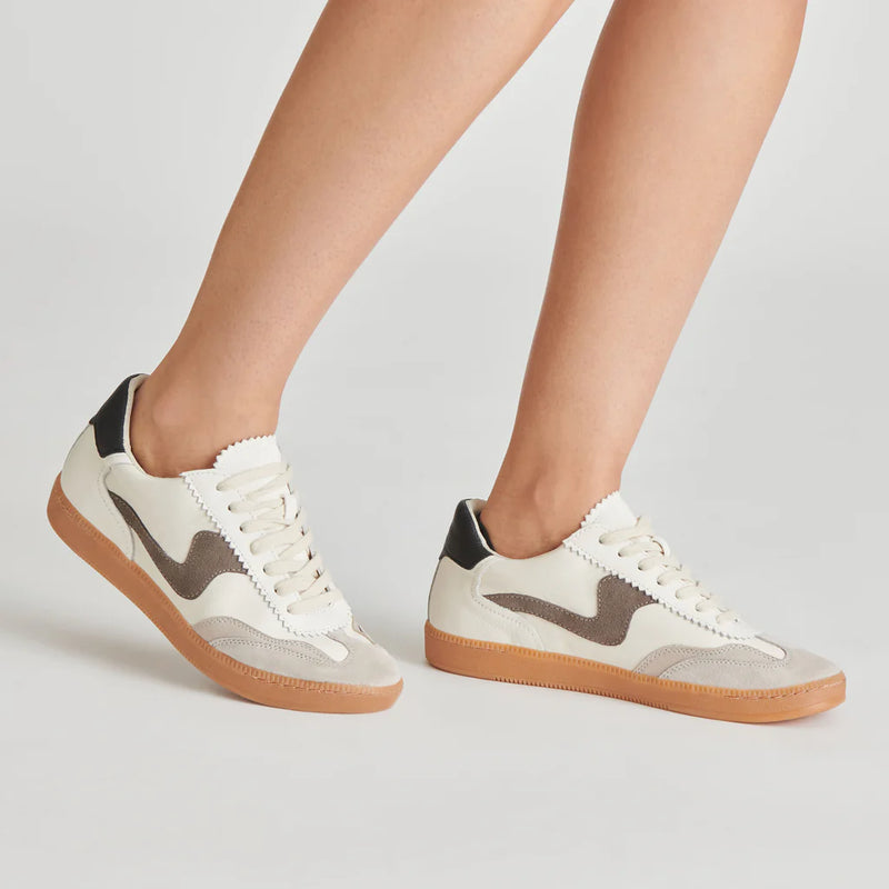 DOLCE VITA NOTICE SNEAKERS - WHITE/GREY