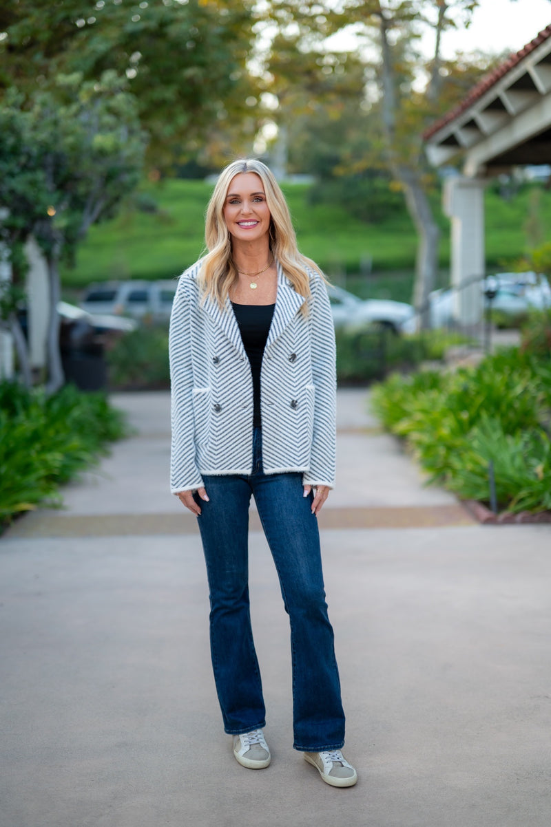 HAVEN WEATER JACKET - BLACK/WHITE