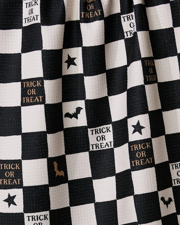 GEOMETRY KITCHEN TEA TOWELS - TRICKS AND TREATS
