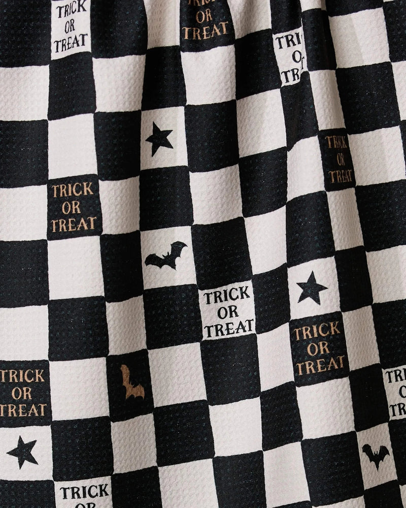 GEOMETRY KITCHEN TEA TOWELS - TRICKS AND TREATS