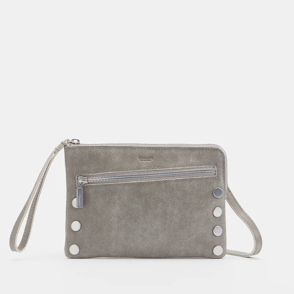 HAMMIT NASH SMALL - PEWTER/BRUSHED SILVER