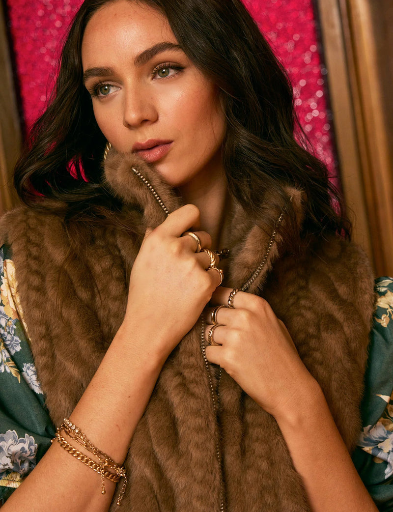 HEARTLOOM LIANA VEST - GRAHAM