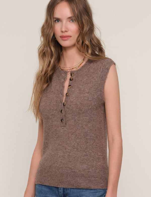 HEARTLOOM BIANCA TOP - TAUPE