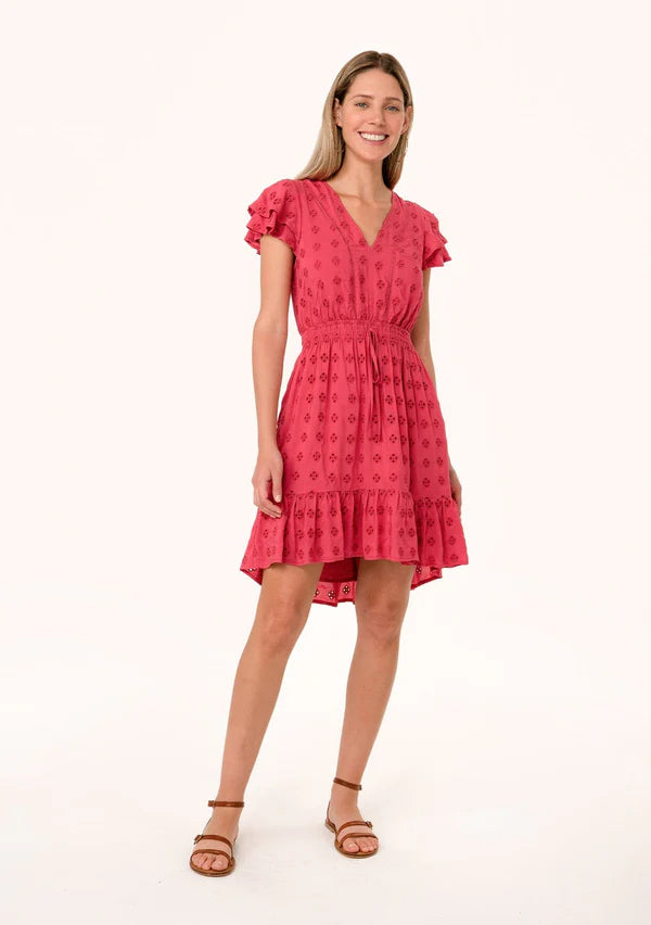 MARGOT MINI DRESS - FUCHSIA