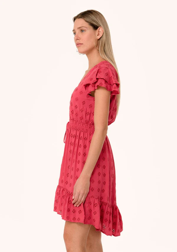 MARGOT MINI DRESS - FUCHSIA