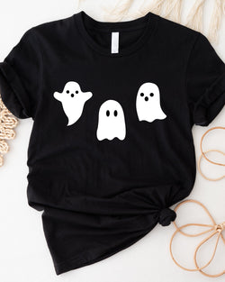 GHOST GRAPHIC TEE - BLACK