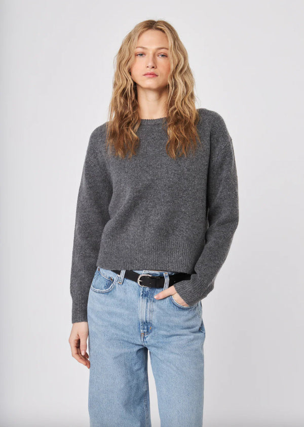 JOHN AND JENN WILFRED SWEATER - GRAPHITE