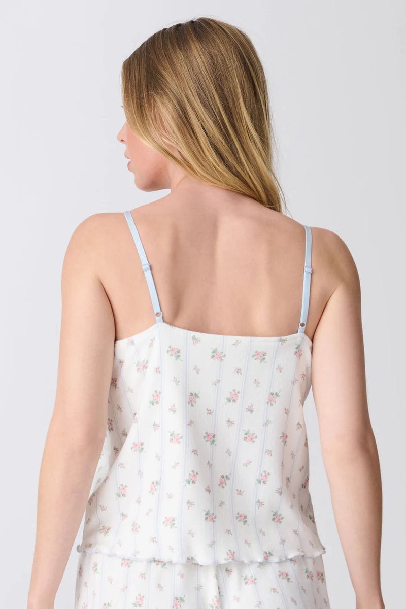 PJ SALVAGE CRAZY IN LOVE CAMI - IVORY