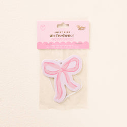 SWEET RIDE AIR FRESHENER - PINK BOW