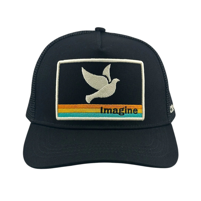 SOULBYRD IMAGINE TRUCKER HAT - BLACK