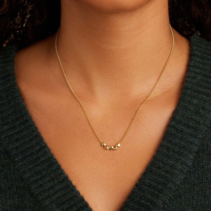 GORJANA LOU HEART NECKLACE - GOLD