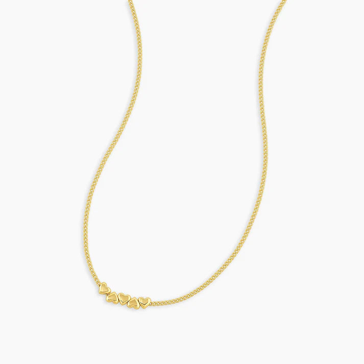 GORJANA LOU HEART NECKLACE - GOLD