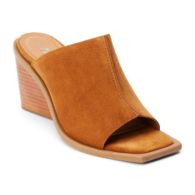 MATISSE LILLIE WEDGE  - TOBACCO SUEDE