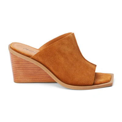 MATISSE LILLIE WEDGE  - TOBACCO SUEDE