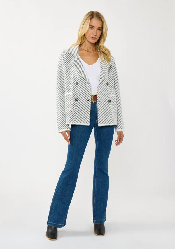 HAVEN WEATER JACKET - BLACK/WHITE