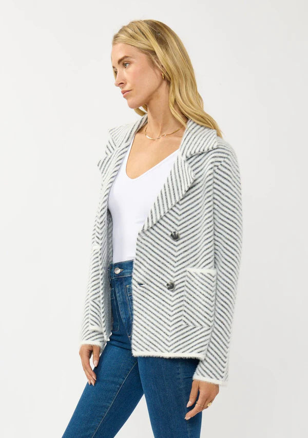 HAVEN WEATER JACKET - BLACK/WHITE