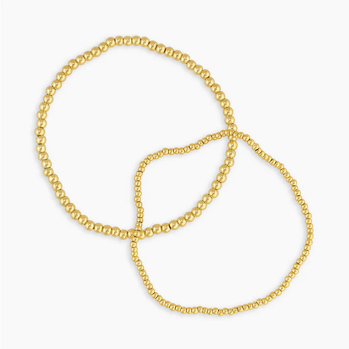 GORJANA POPPY BRACELET SET - GOLD