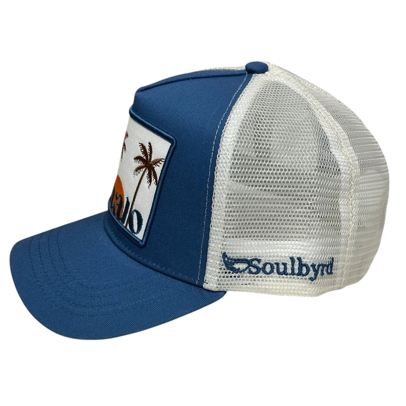 SOULBYRD MAHALO PALM - NAVY