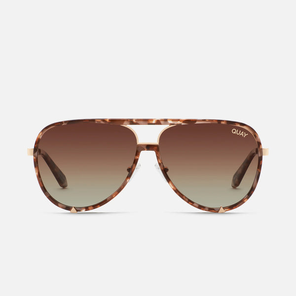 QUAY HIGH PROFILE - BROWN TORT/BROWN POLARIZED