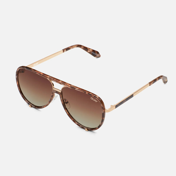 QUAY HIGH PROFILE - BROWN TORT/BROWN POLARIZED