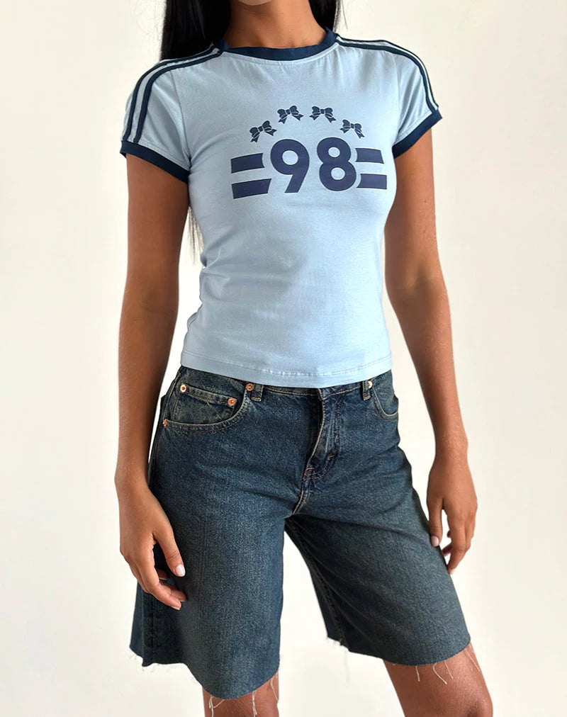 MOTEL SALDE TEE - NANTUCKET BLUE NAVY