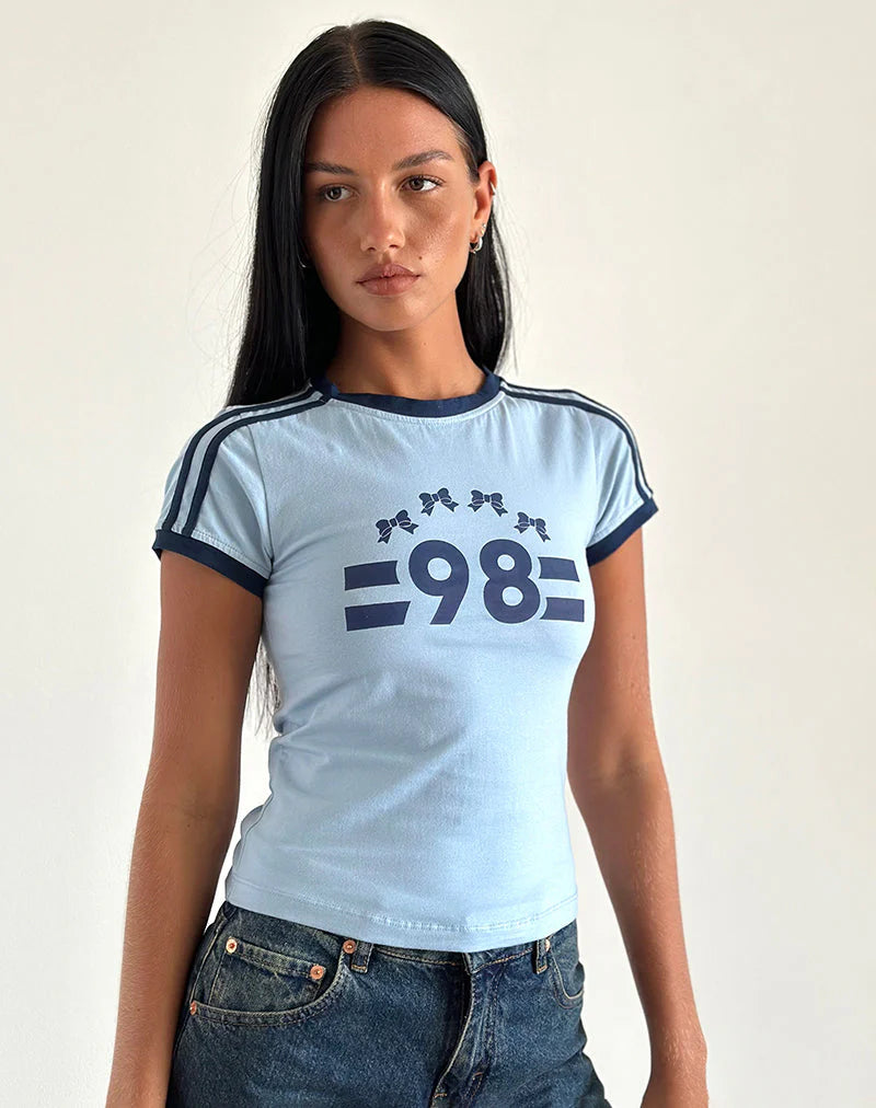 MOTEL SALDE TEE - NANTUCKET BLUE NAVY