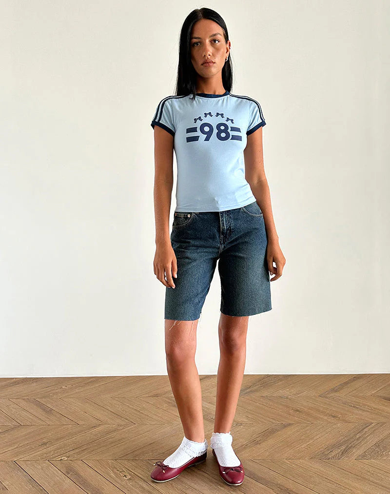MOTEL SALDE TEE - NANTUCKET BLUE NAVY