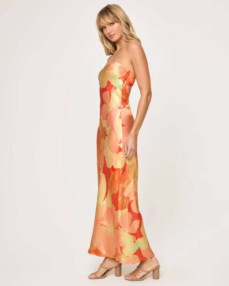 L SPACE SPRING IN LOVE DRESS - NATIVE POPPIES