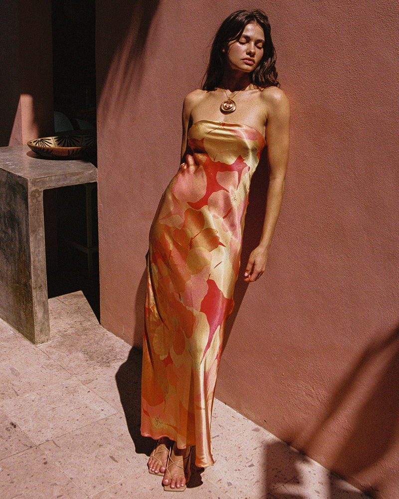L SPACE SPRING IN LOVE DRESS - NATIVE POPPIES