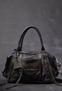 FREE PEOPLE BABY EMERSON TOTE BAG - BLACK