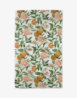 GEOMETRY KITCHEN TEA TOWELS - A PEONY FOR YOUR THOUGHTS