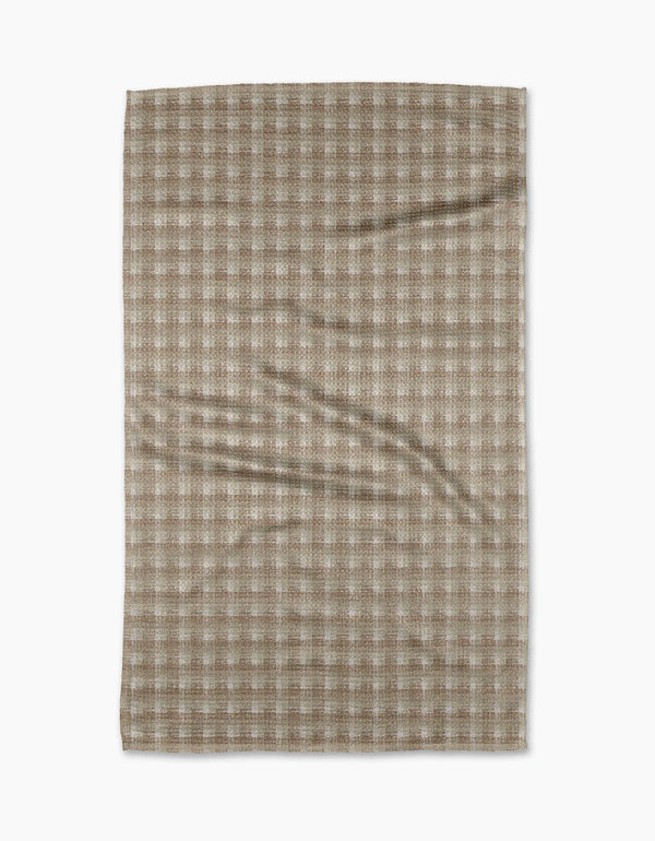 GEOMETRY KITCHEN TEA TOWELS - FEELIN SANDY