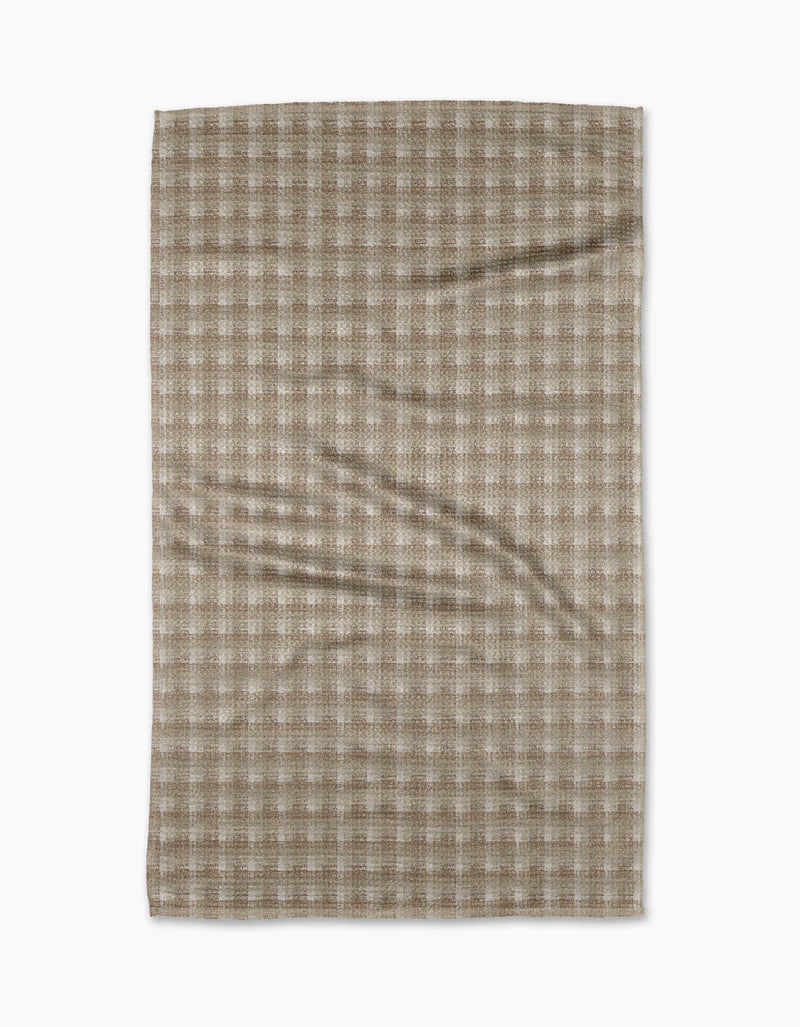 GEOMETRY KITCHEN TEA TOWELS - FEELIN SANDY