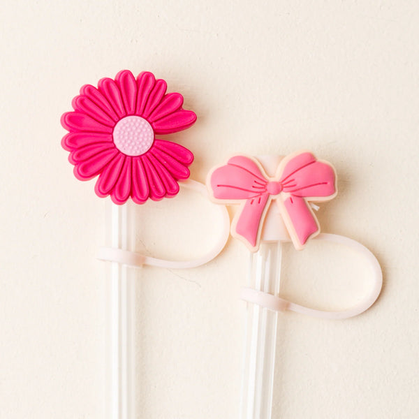 STRAW TOPPED SET - BUBBLEGUM