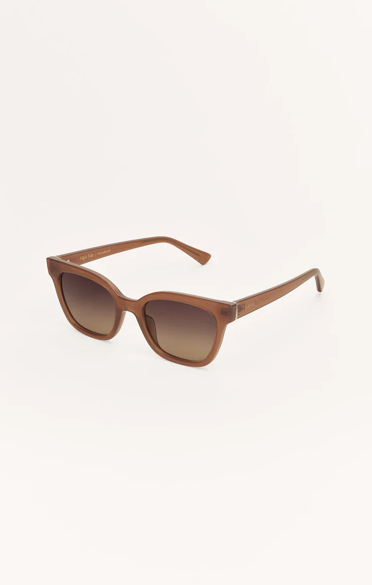 Z SUPPLY HIGH TIDE POLARIZED SUNGLASSES - TAUPE/GRADIENT