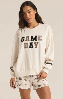 Z SUPPLY OVERSIZED GAME DAY SWEATSHIRT -