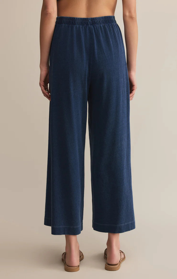Z SUPPLY SCOUT JERSEY DENIM PANT - INDIGO