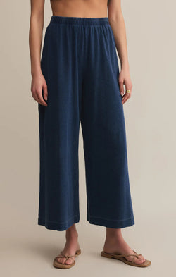 Z SUPPLY SCOUT JERSEY DENIM PANT - INDIGO