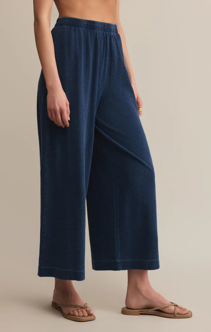 Z SUPPLY SCOUT JERSEY DENIM PANT - INDIGO
