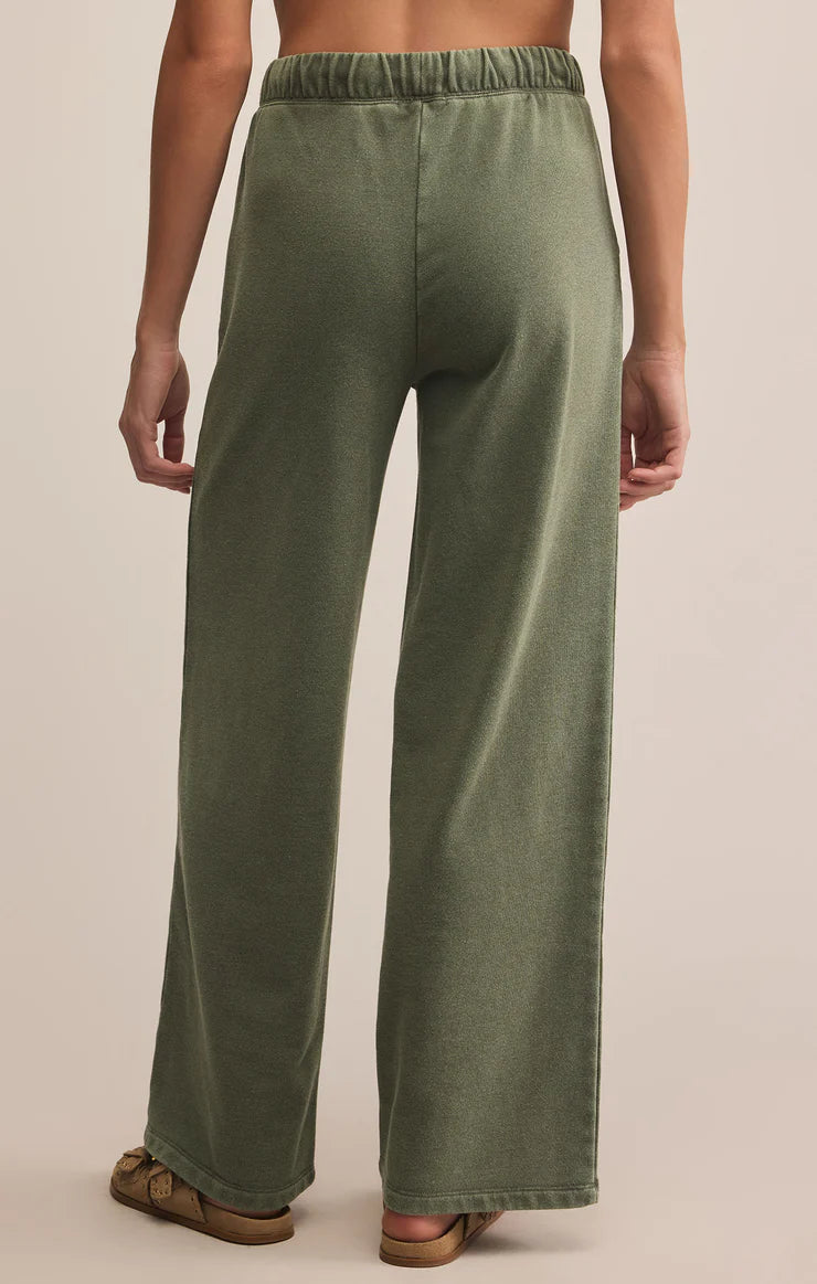 Z SUPPLY HUNTER KNIT PANT - HUNTER GREEN