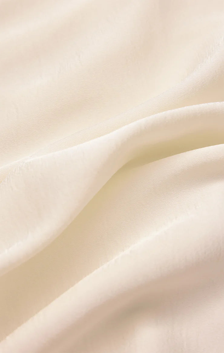 Z SUPPLY ANA SATIN TOP - CLOUD